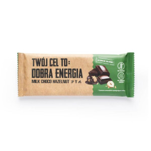 Baton Milk Choco Hazelnut bez dodatku cukru