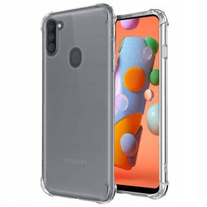 Etui Anti-shock Do Samsung A11 Ochronne Bezbarwne