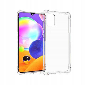 Etui Anti-shock Do Samsung A31 Ochronne Bezbarwne