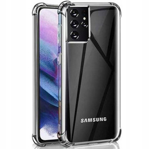 Etui Anti-shock Do Samsung S21 Ultra Bezbarwne