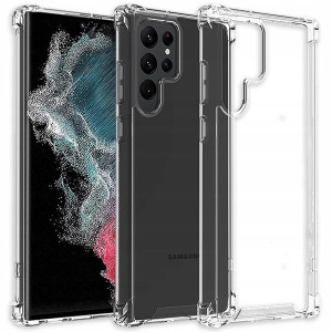 Etui Anti-shock Do Samsung S22 Ultra Bezbarwne