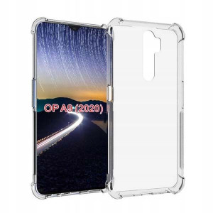 Etui Anti-shock Do Oppo A9 2020 Ochronne Bezbarwne