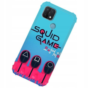 Etui Antishock do OPPO A15 SQUID GAME Wzory