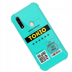 Etui Antishock Do Oppo A31 2020 Bilet Podróż Wzory