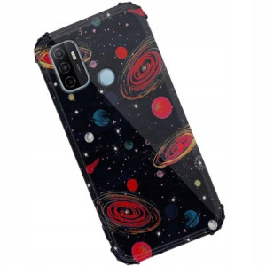 Etui Antishock do OPPO A53 Case Kosmos Top Wzory