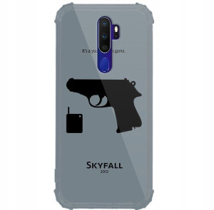 Etui Antishock do OPPO A9 2020 Bond 007 Top Wzory