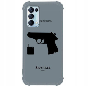 Etui Antishock do OPPO RENO 5K Bond 007 Top Wzory