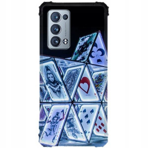 Etui ANTISHOCK do OPPO RENO 6 PRO PLUS Bond Wzory
