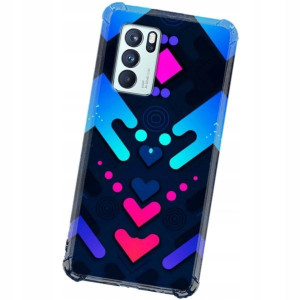 Etui ANTISHOCK do OPPO RENO 6 PRO Squid Game Wzory