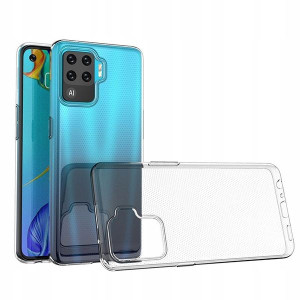 Etui Clear Case Do Oppo Reno 5 Lite Obu Bezbarwna