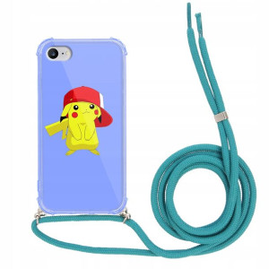 Etui Crossbody do OPPO A15S Turkus Hot Wzory