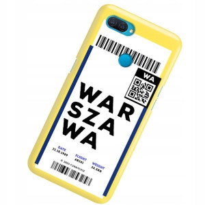 Etui Do Oppo A12 5g Case Bilet Travel Podróż Wzory