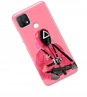 Etui do OPPO A15S Case Obudowa Squid Game Wzory