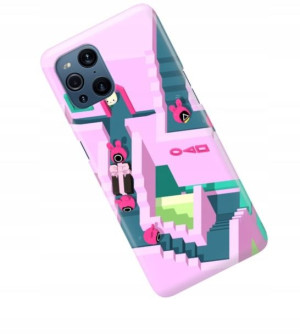 Etui do OPPO FIND X3 Case Obudowa Squid Game Wzory