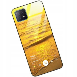 Etui Glass do OPPO A72 5G Muzyka Spotify Top Wzory