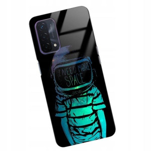 Etui GLASS do OPPO A93 5G KOSMOS Księżyc Wzory