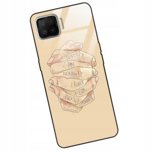 Etui GLASS do OPPO F17 Obudowa Case Mix Wzory