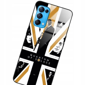 Etui Glass do OPPO RENO 5 Bond 007 TOP 100 Wzory