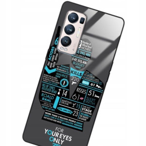 Etui Glass do OPPO RENO 5 PRO PLUS 5G Bond Wzory