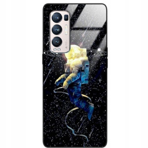 Etui Glass do OPPO RENO 5 PRO PLUS 5G Kosmos Wzory