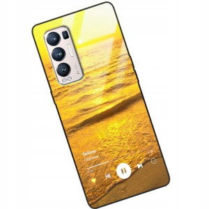 Etui Glass do OPPO RENO 5 PRO PLUS 5G Muzyka Wzory