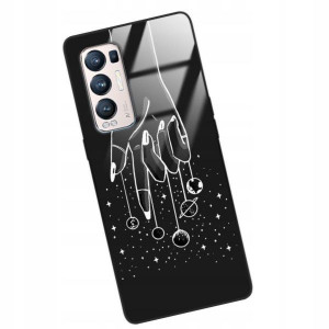 Etui GLASS do OPPO RENO 5 PRO PLUS KOSMOS Wzory