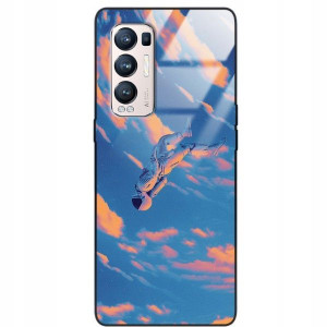 Etui Glass do OPPO RENO 5 PRO PLUS Kosmos Wzory