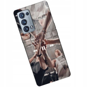 Etui Glass do OPPO RENO 6 PRO PLUS Muzyka Wzory