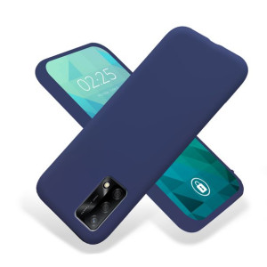 Etui Guma Matowa Do Oppo A54 5g Case Granatowy
