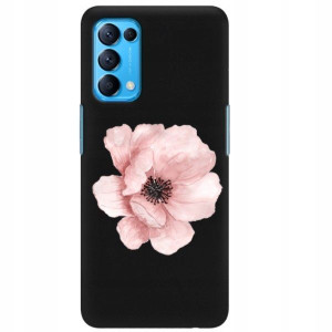 Etui Matowe Czarne Do Oppo Find X3 Lite Case Wzory