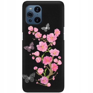 ETUI MATOWE CZARNE DO OPPO FIND X3 Obudowa Wzory
