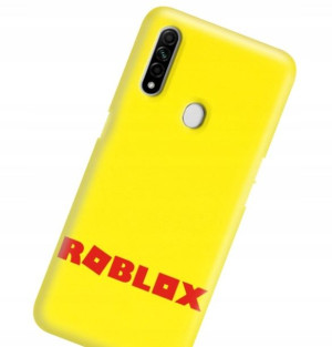 Etui Matowe do OPPO A31 2020 ŻÓŁTY Filmy Gry Wzory