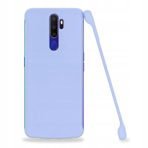 Etui Matowe Plecki Do Oppo A11x Case Fioletowy