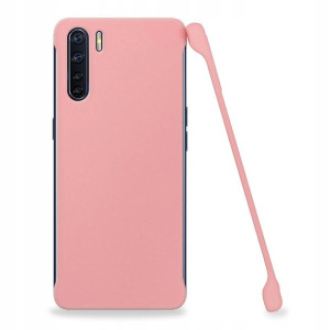 Etui Matowe Plecki Do Oppo Reno 3 Różowy