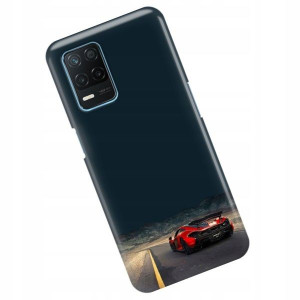 Etui do REALME 8 5G Case Auta Top Wzory + SZKŁO