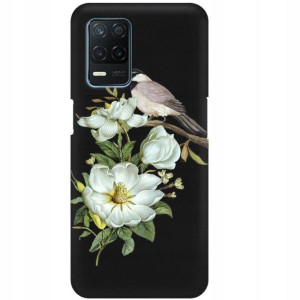 ETUI MATOWE CZARNE DO REALME 8 5G Obudowa Wzory