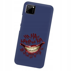 Etui Matowe do REALME C20 Granat Filmy Gry Wzory
