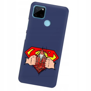 Etui Matowe do REALME C25Y Granat Filmy Gry Wzory
