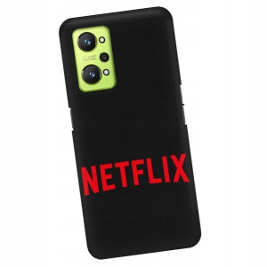 Etui Matowe do REALME GT NEO 2 Czarny Filmy Wzory