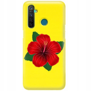 ETUI MATOWE ŻÓŁTE DO REALME 5 Obudowa Różne Wzory