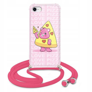 Etui CROSSBODY do VIVO Y20i RÓŻOWY Bajkowe Wzory