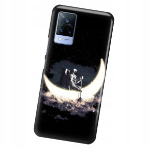 Etui do VIVO V21 Obudowa Case KOSMOS Księżyc Wzory