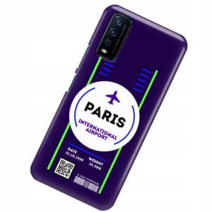 Etui Do Vivo Y11s Case Bilet Travel Podróż Wzory