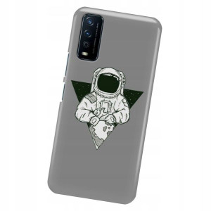 Etui do VIVO Y11s Obudowa KOSMOS Księżyc Wzory