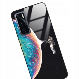 Etui GLASS do VIVO V20SE Obudowa Case KOSMOS Wzory