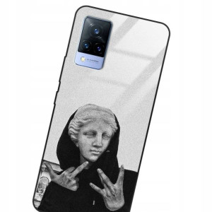 Etui GLASS do VIVO V21 Obudowa Anime TOP Wzory