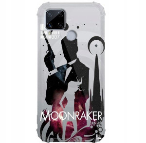Etui Antishock do REALME C15 Bond 007 Top Wzory