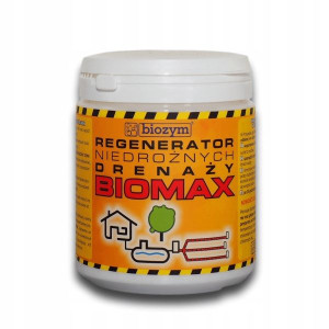 Biomax Regenerator Niedroznego Drenazu Oczyszczaln