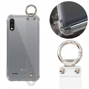 Etui Anti-shock Z Paskiem Do Lg K22 Ochronne Case