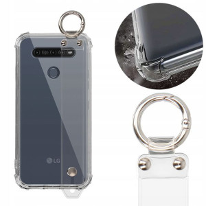 Etui Anti-shock Z Paskiem Do Lg K51s Ochronne Case
